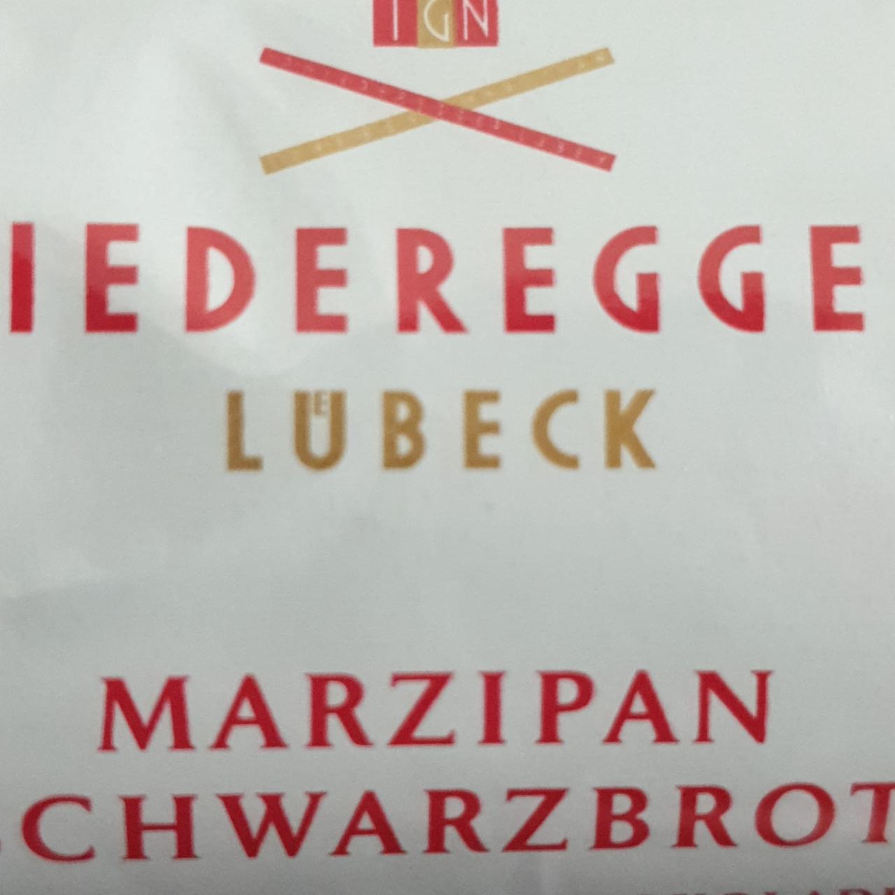 Fotografie - Marzipan Schwarzbrot Niederegger Lübeck