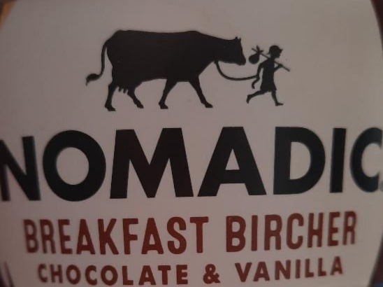 Fotografie - NOMADIC breakfast bircher , chocolate &vanilla
