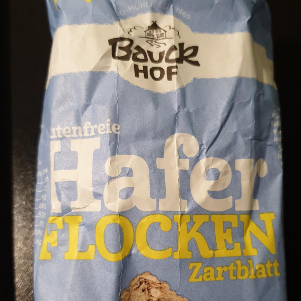 Fotografie - Glutenfreie Hafer flocken Zartblatt Bauck Hof