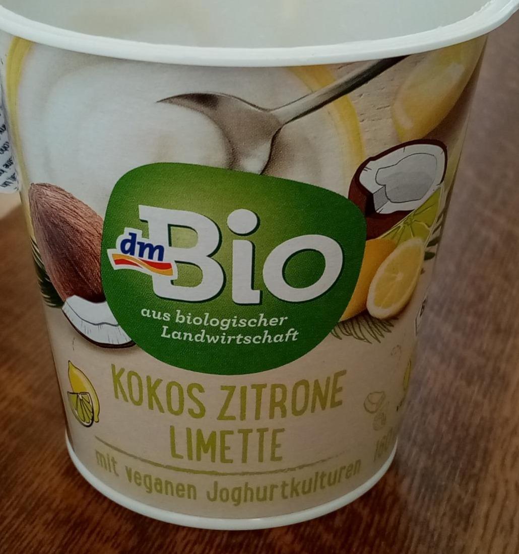 Fotografie - Kokos Zitrone Limette mit veganen Joghurtkulturen dmBio