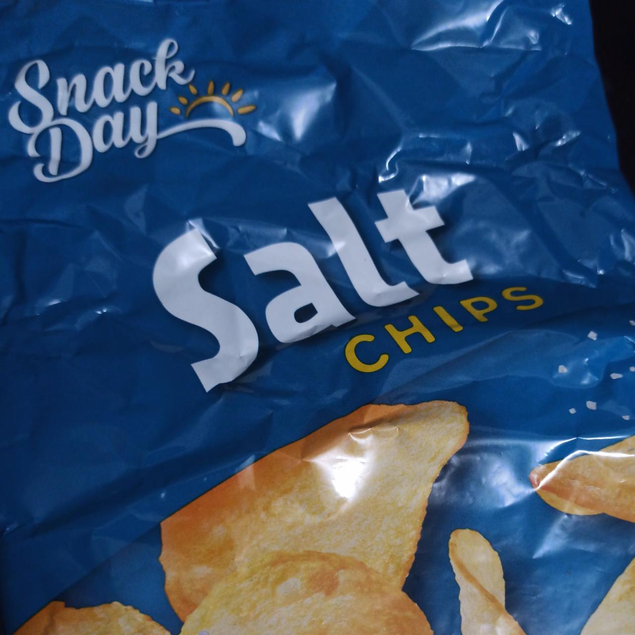 Fotografie - Salt Chips Snack Day