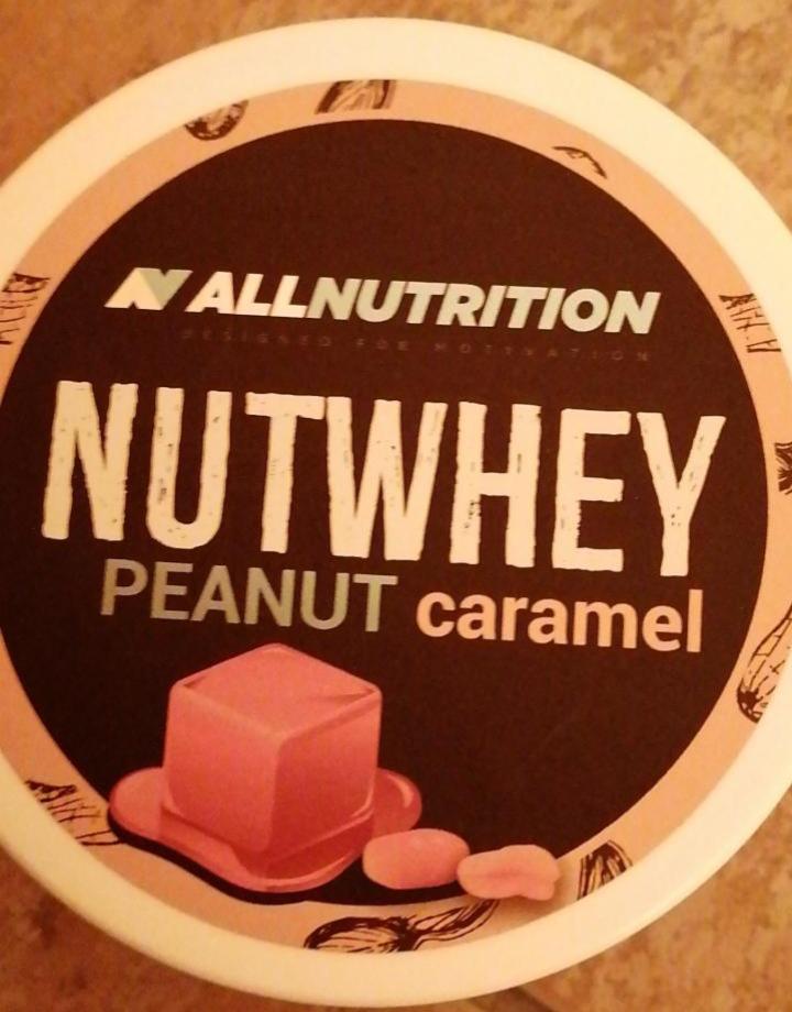 Fotografie - Nutwhey peanut caramel Allnutrition