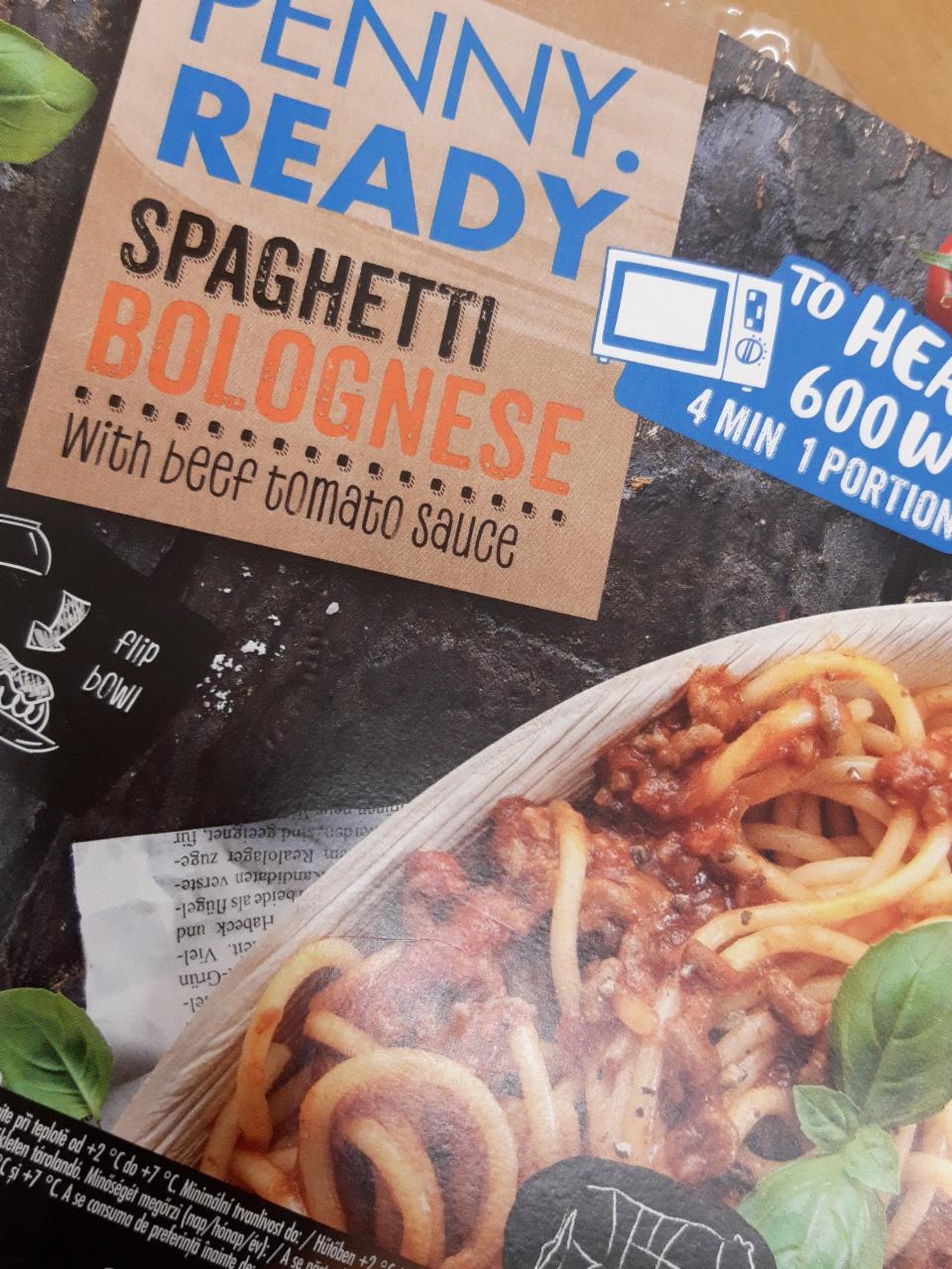 Fotografie - Spaghetti Bolognese Penny ready