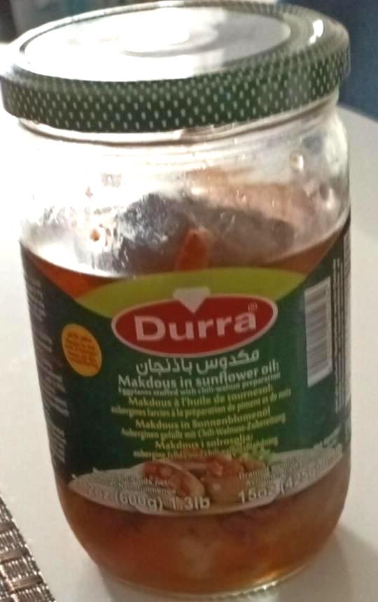 Fotografie - Makdous in sunflower oil Durra
