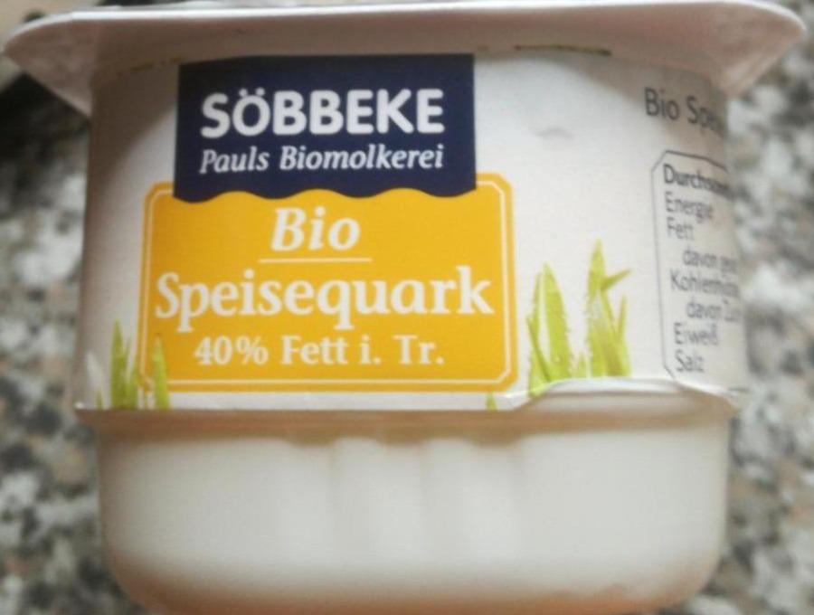 Fotografie - Bio Speisequark 40% Fett i. Tr. Söbbeke
