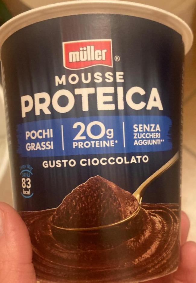 Fotografie - Mousse Proteica Gusto Cioccolato Müller