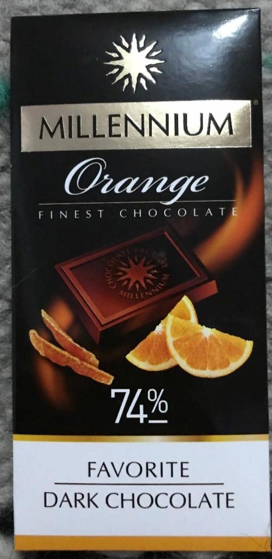 Fotografie - MILLENNIUM Orange dark chocolate