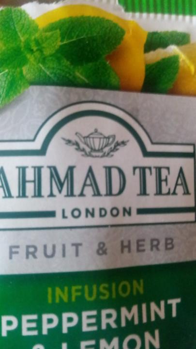 Fotografie - Peppermint & Lemon Ahmad Tea London