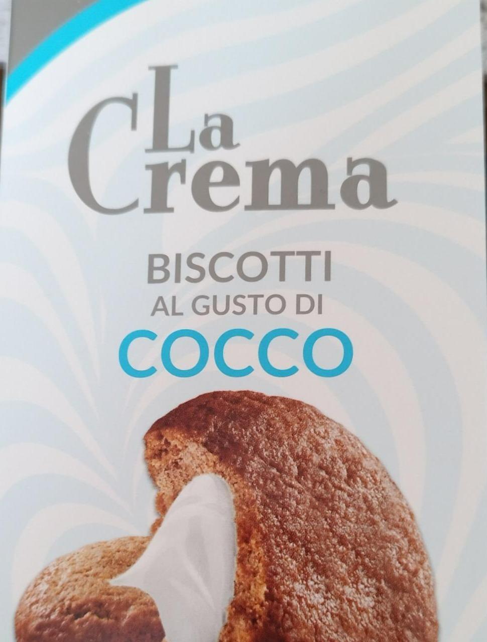 Fotografie - Biscotti al gusto di cocco La Crema