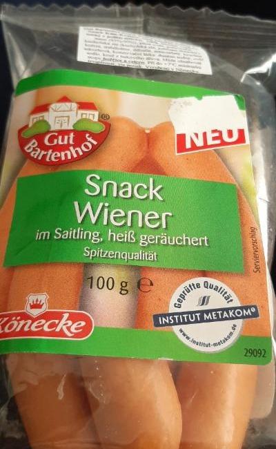 Fotografie - Snack Wiener Gut Bartenhof