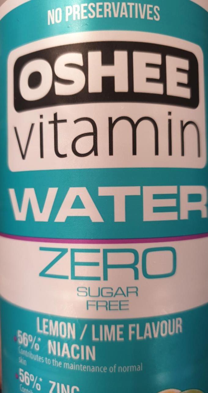 Fotografie - oshee vitamin water zero lemon flavour