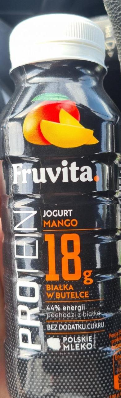 Fotografie - Protein Jogurt pitny Mango FruVita