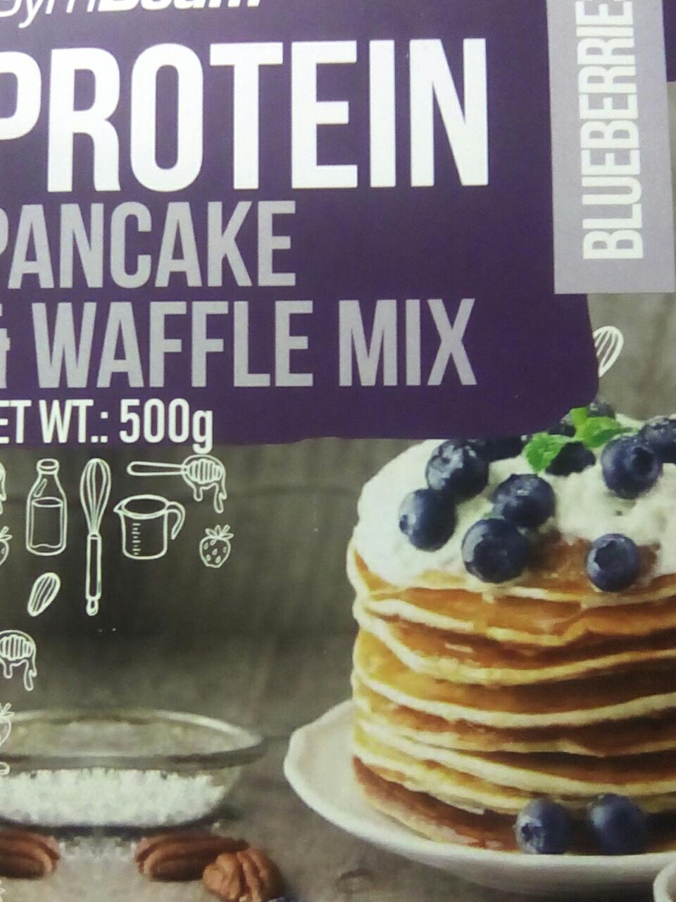 Fotografie - Protein Pancake & Waffle Mix Blueberries GymBeam