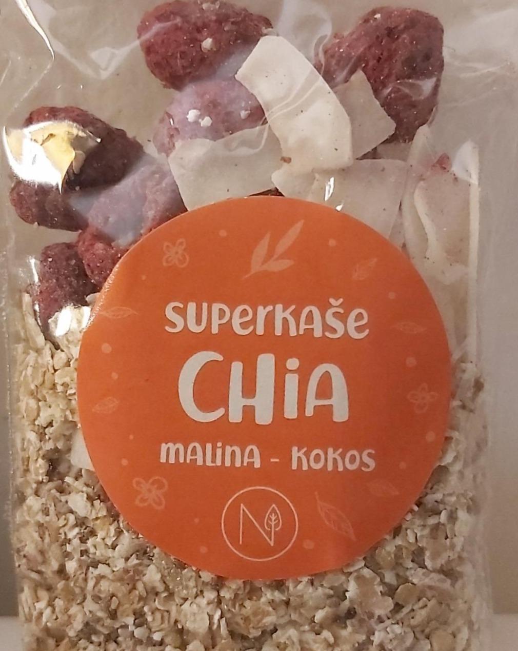 Fotografie - Superkaše CHIA s malinami a kokosem - Natu