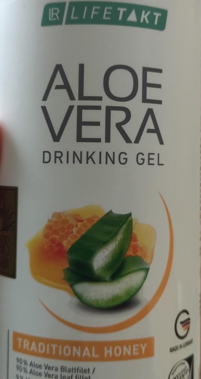 Fotografie - ALOE VERA drinking gel - traditional honey Lifetakt