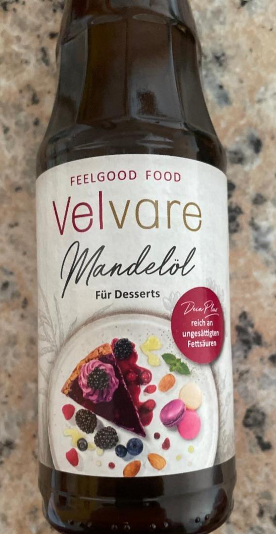 Fotografie - Mandelöl für Desserts (mandlový olej) Velvare