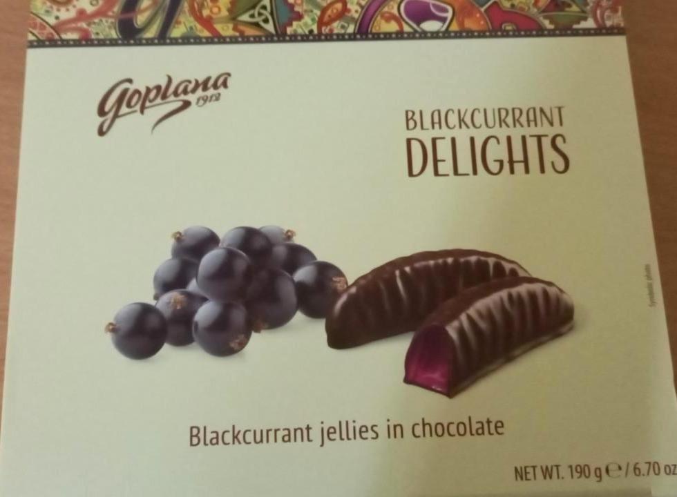 Fotografie - Blackcurrant Delights Jellies in Chocolate Goplana