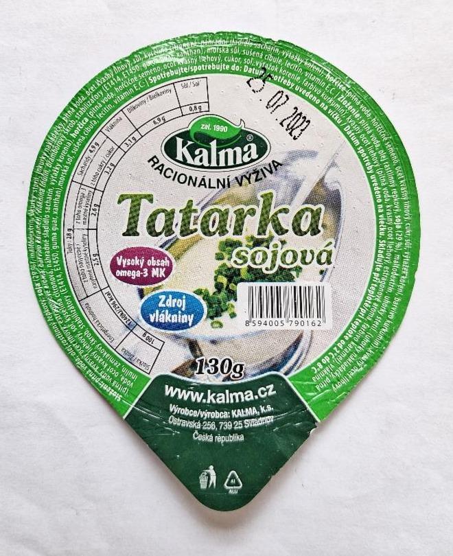 Fotografie - Tatarka sójová Kalma