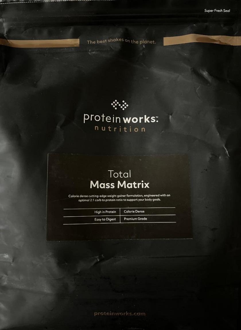 Total mass matrix - the protein works