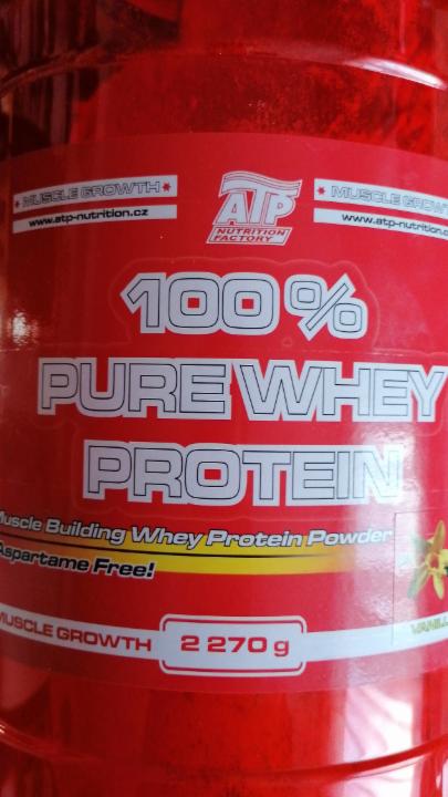 Fotografie - 100% Pure Whey Protein Vanilka ATP Nutrition
