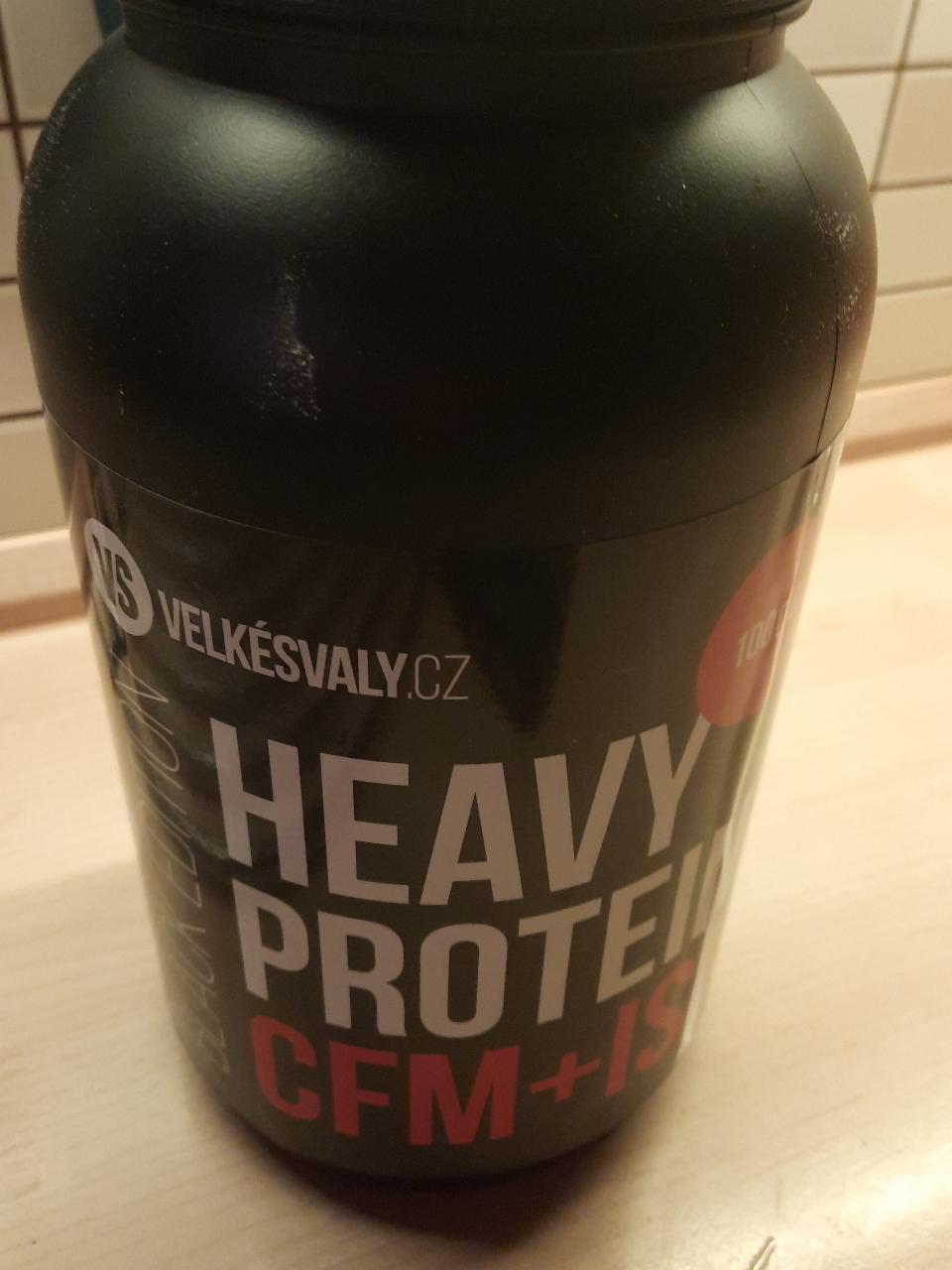Fotografie - Heavy Protein CFM+ISO čokoláda VelkéSvaly.cz