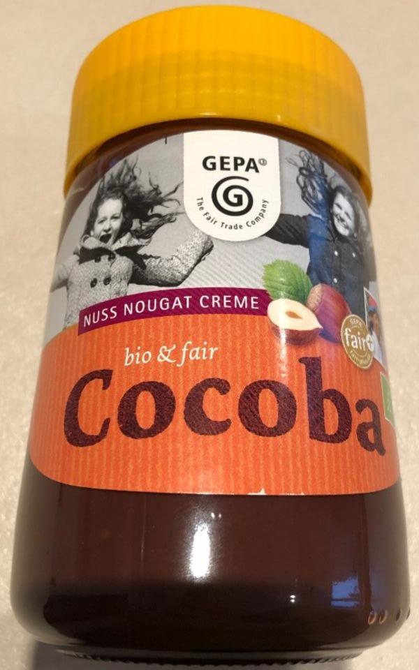 Fotografie - Bio & Fair Cocoba Nuss Nougat Creme Gepa