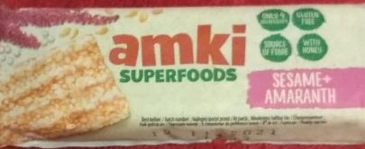 Fotografie - Amki Superfoods Sesame + Amaranth