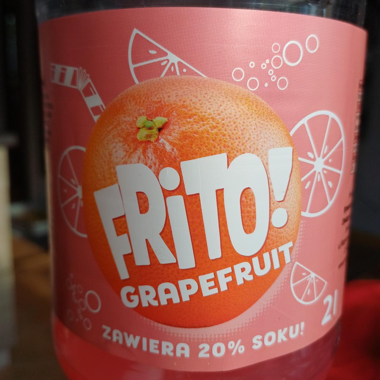Fotografie - Grapefruit zawiera 20% soku Frito!