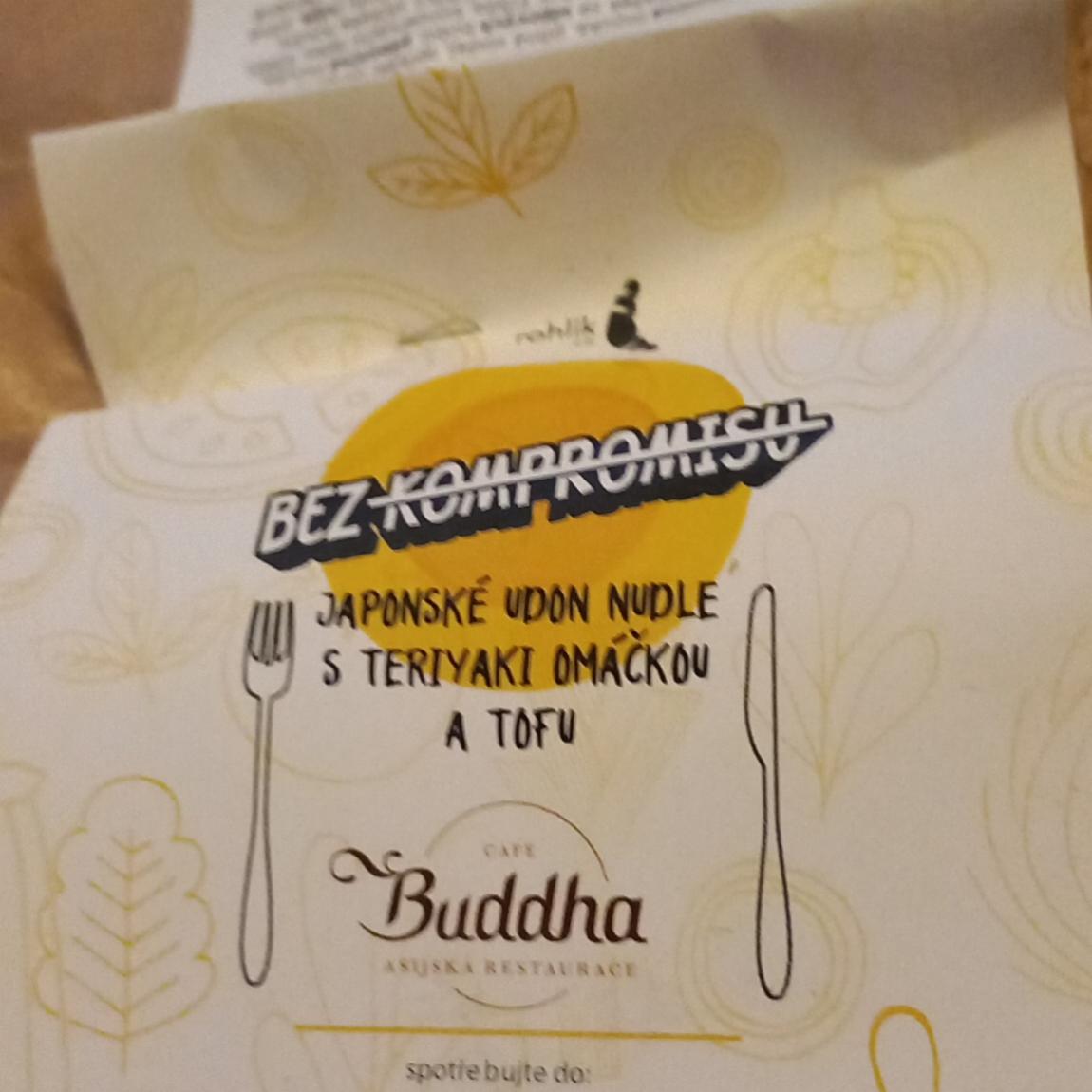 Fotografie - Japonské udon nudle s teriyaki omáčkou a tofu Buddha Rohlik.cz