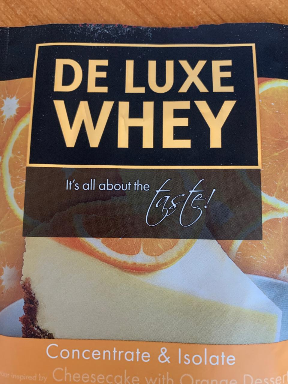Fotografie - De Luxe Whey Cheesecake with Orange