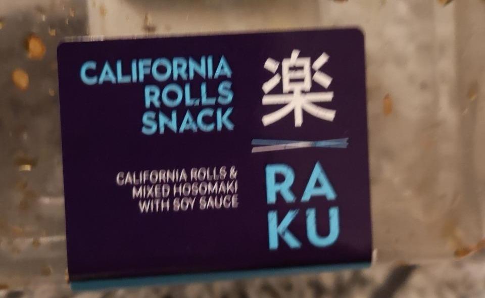 Fotografie - California Roll Snack Raku