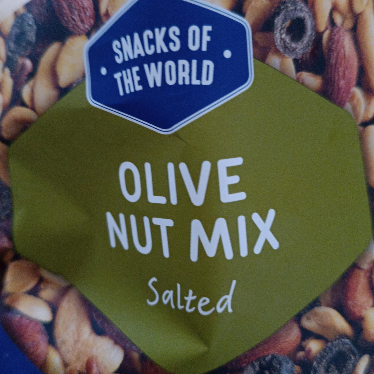Fotografie - Olive nut mix salted Snacks of the world