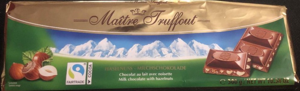 Fotografie - Milk Chocolate Hazelnut Maître Truffout