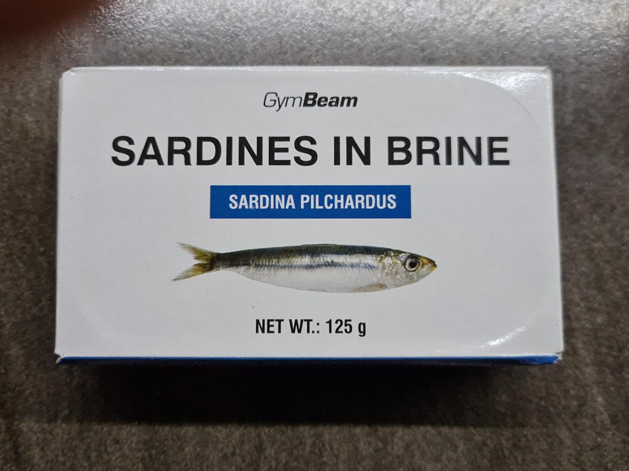 Fotografie - Sardines in Brine GymBeam