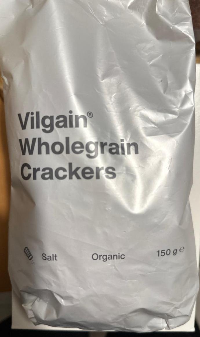 Fotografie - Wholegrain Crackers Salt Organic Vilgain