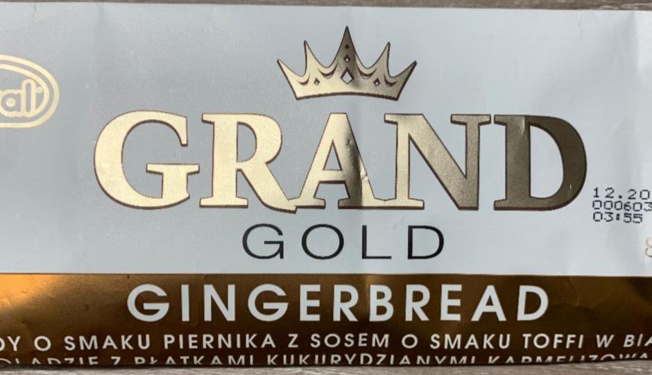 Fotografie - grand gold gingerbread Koral