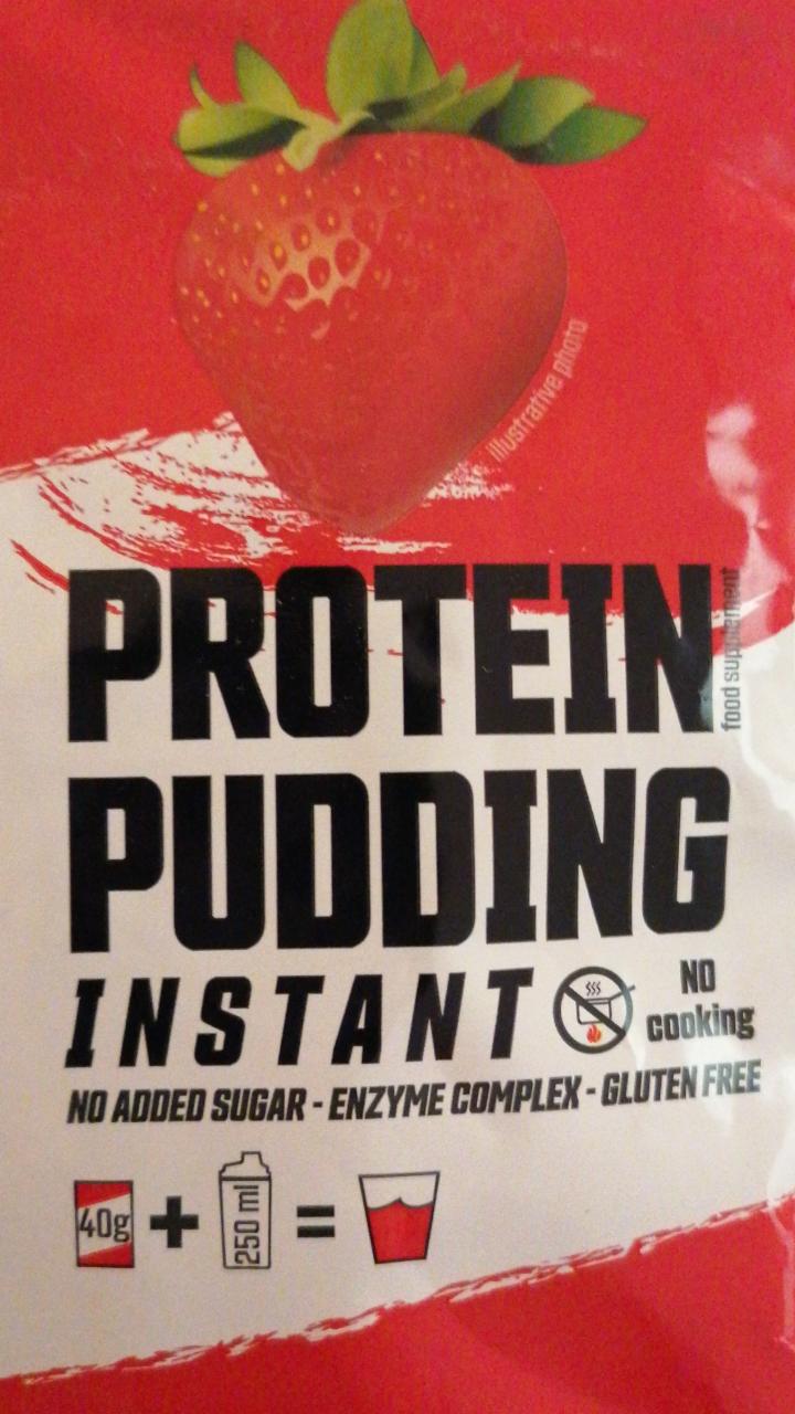 Fotografie - Protein pudding Strawberry Nutrend