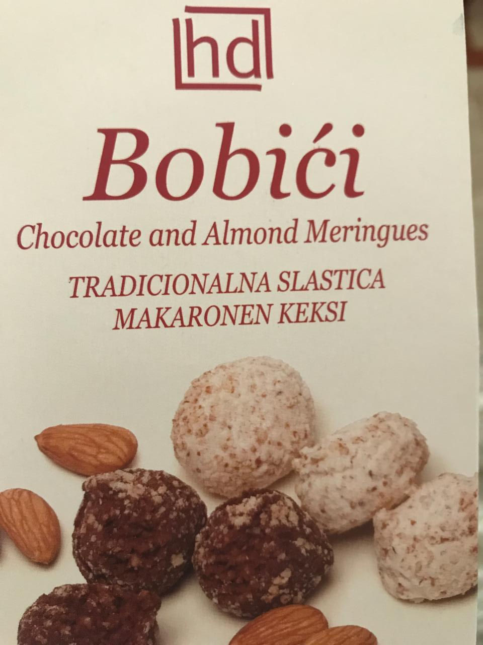 Fotografie - BOBIĆI chocolate and almond meringues