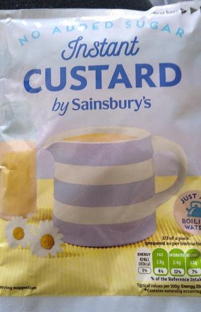 Fotografie - Instant custard by Sainsbury's