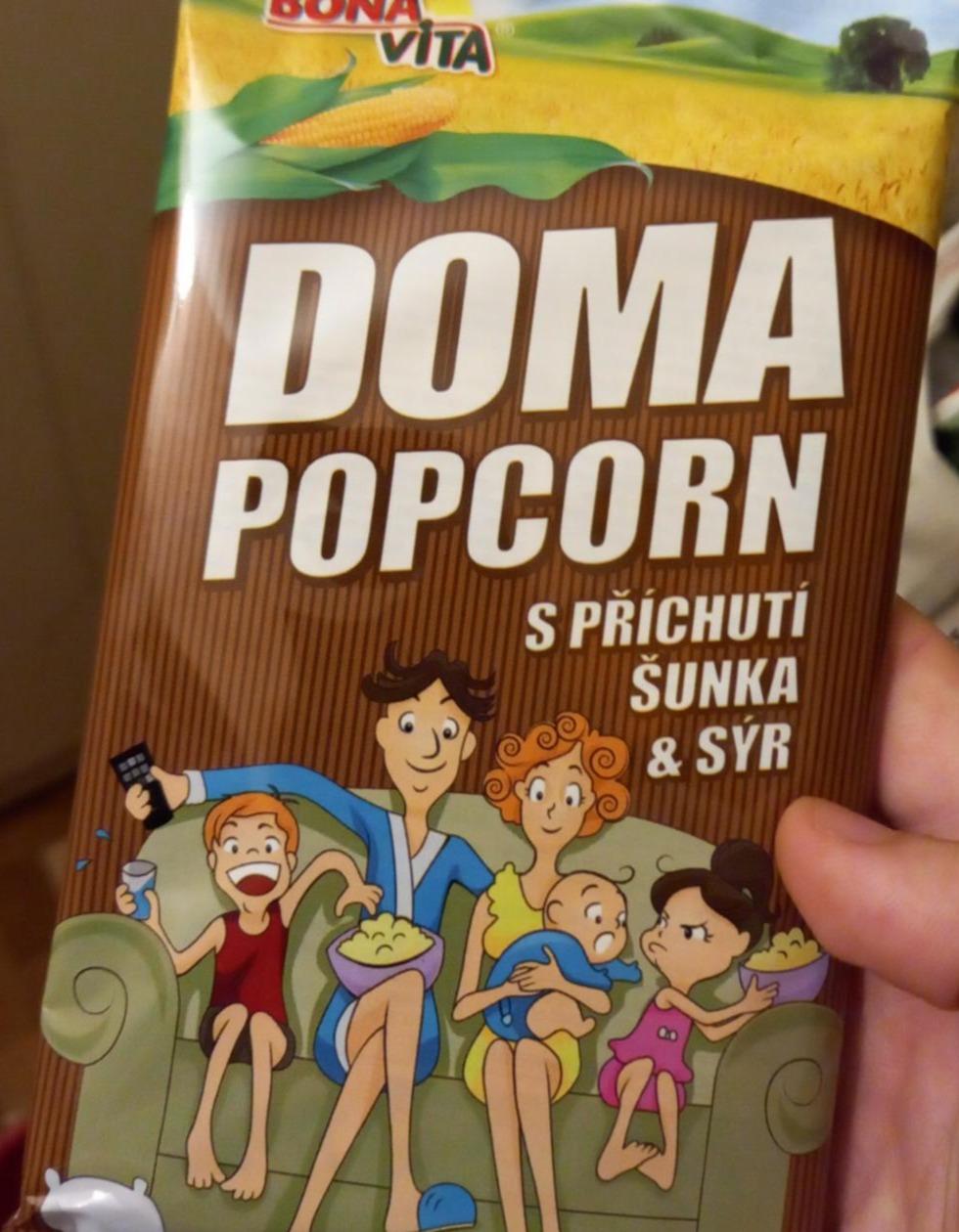 Fotografie - Doma Popcorn šunka & sýr Bonavita
