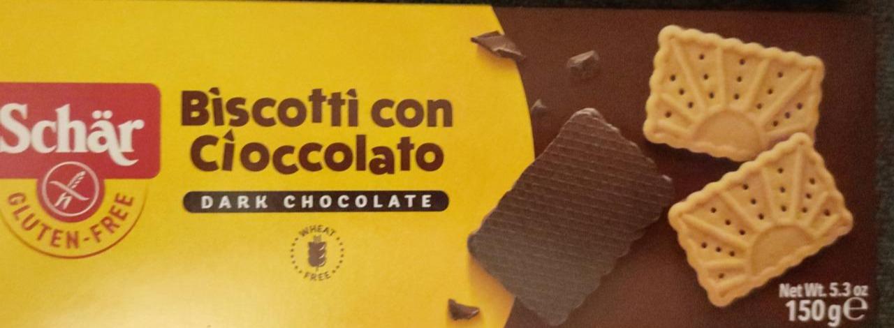 Fotografie - Biscotti con cioccoalato Schär