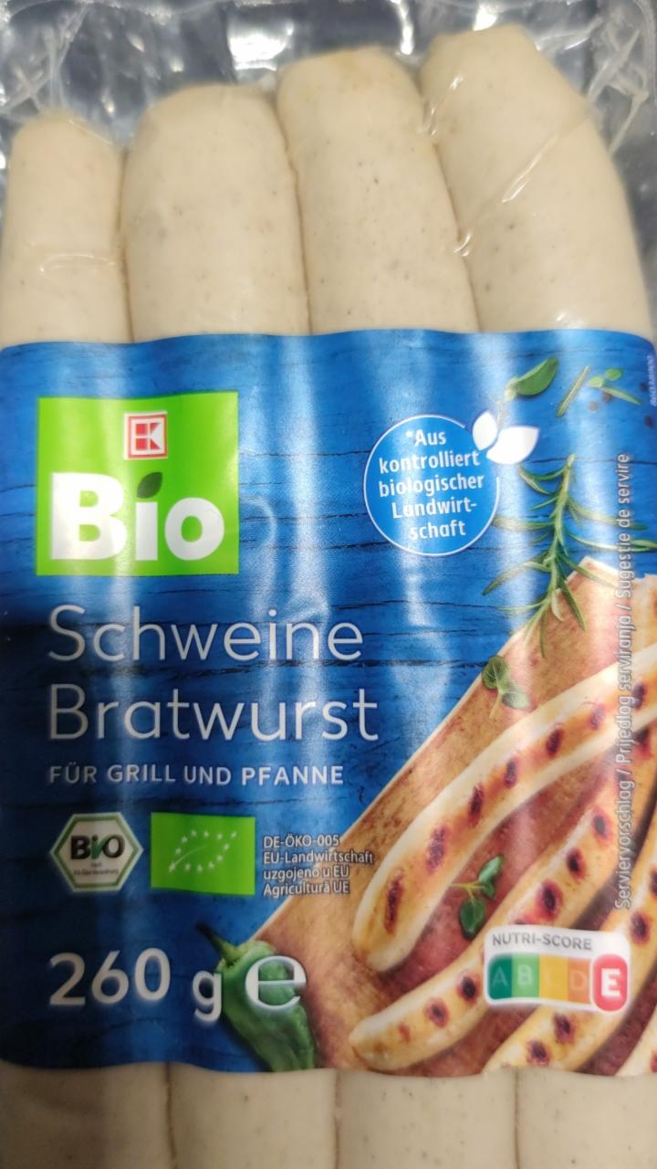 Fotografie - Schweine Bratwurst K-Classic BIO