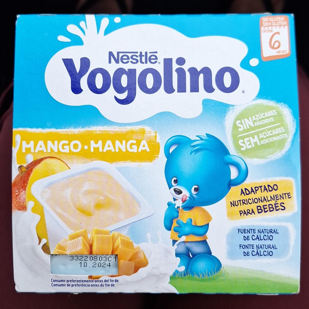 Fotografie - Yogolino Mango Nestlé