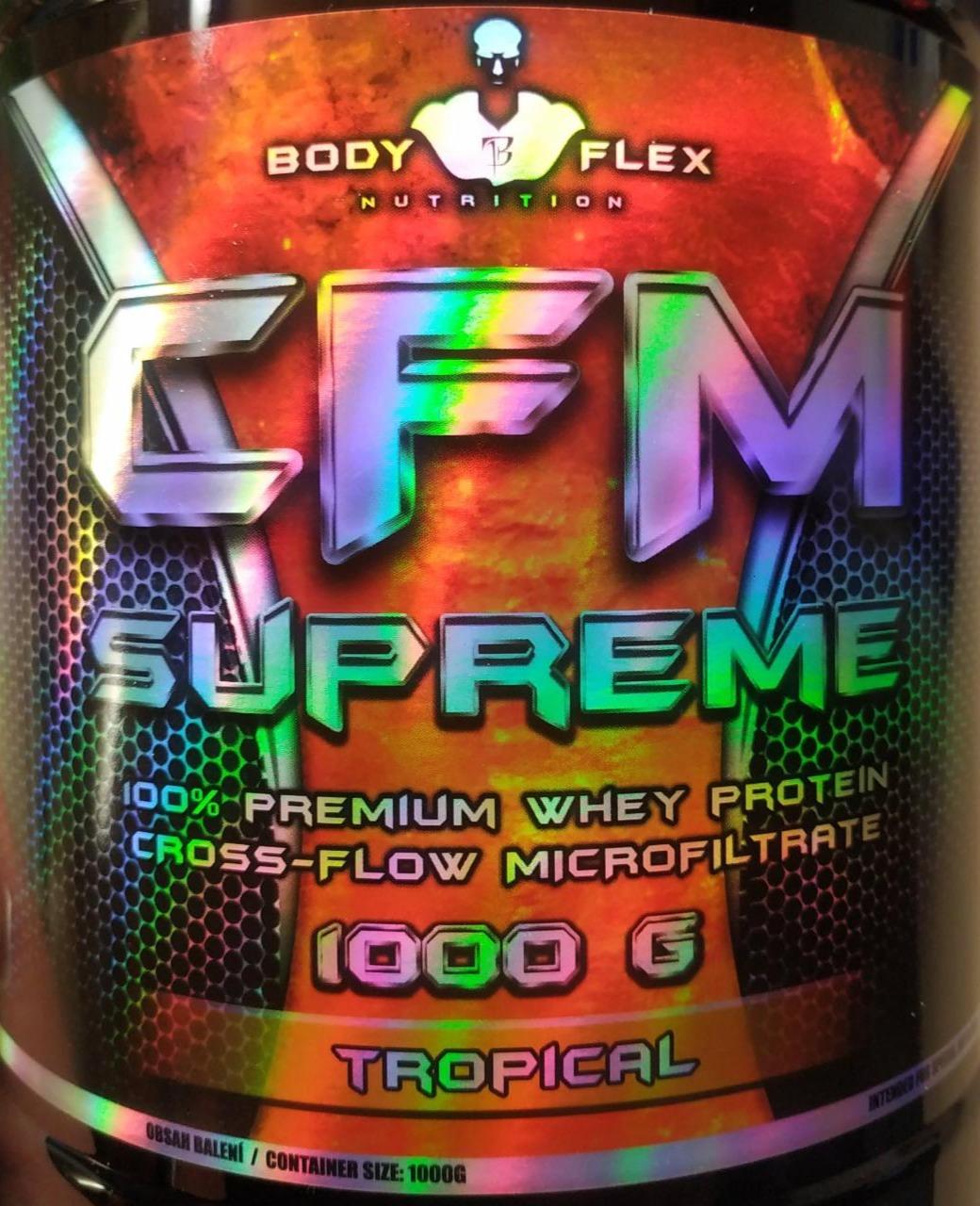 Fotografie - CFM SUPREME TROPICAL bodyflex Nutrition