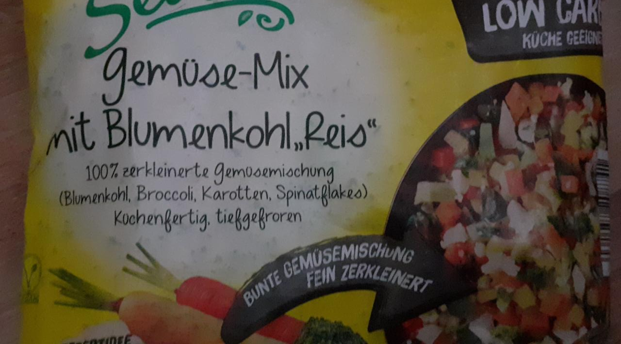 Fotografie - Low Carb Gemüse-Mix mit Blumenkohl-Reis All Seasons