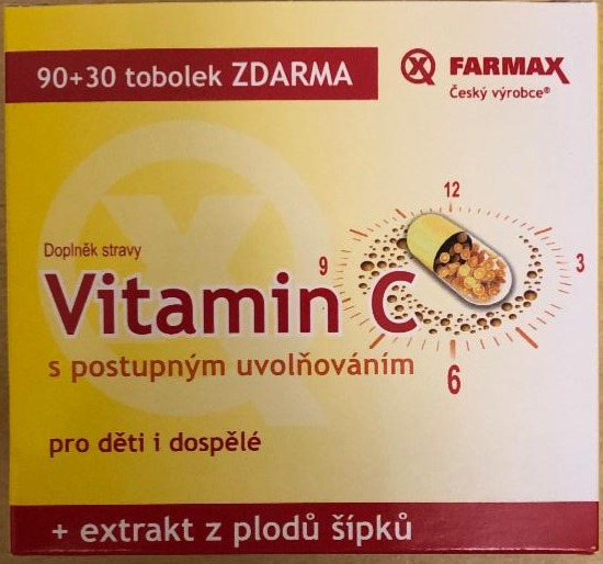 Fotografie - Vitamin C s postupným uvolňováním Farmax