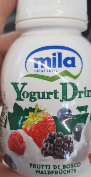 Fotografie - Yogurt drink lesní směs Mila