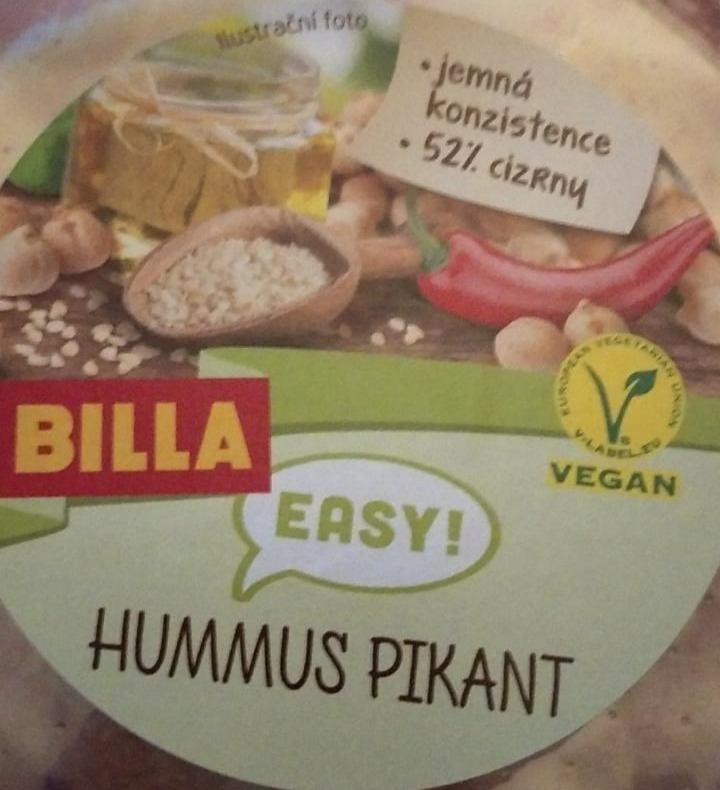 Fotografie - Hummus pikant Billa Easy!