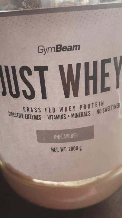 Fotografie - Just Whey Unflavored GymBeam