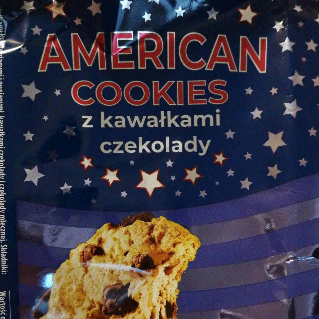 Fotografie - American Cookies z kawałkami czekolady